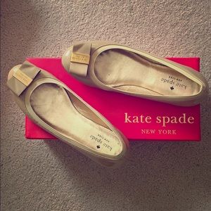 Kate Spade Powder Patent Flats - Size 7